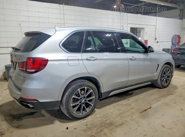 5UXKT0C58J0W00367 2018 BMW X5 Silver Հետևի աջ