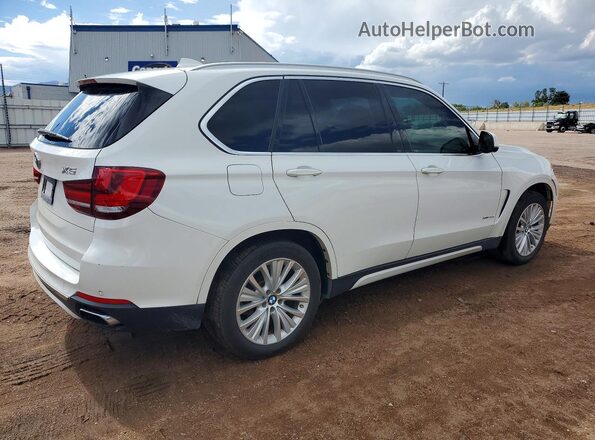 5UXKT0C59G0S75382 2016 BMW X5 White Trasero derecho