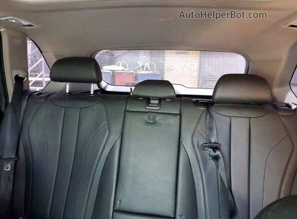 5UXKT0C59G0S75849 2016 BMW X5 Gray უკანა სავარძლების ხედი