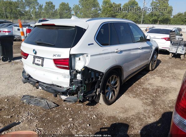 5UXKT0C59J0V99424 2018 BMW X5 Белый Задняя правая четверть