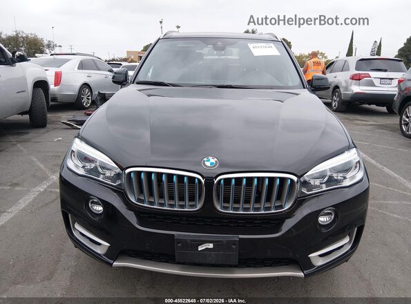 5UXKT0C59J0W03617 2018 BMW X5 Black Widok wnętrza z tyłu