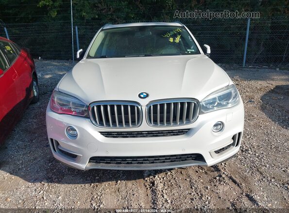 5UXKT0C5XG0S75973 2016 BMW X5 White Vista frontal