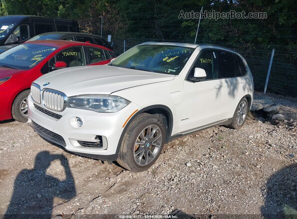 5UXKT0C5XG0S75973 2016 BMW X5 White Vista tres cuartos delantera izquierda