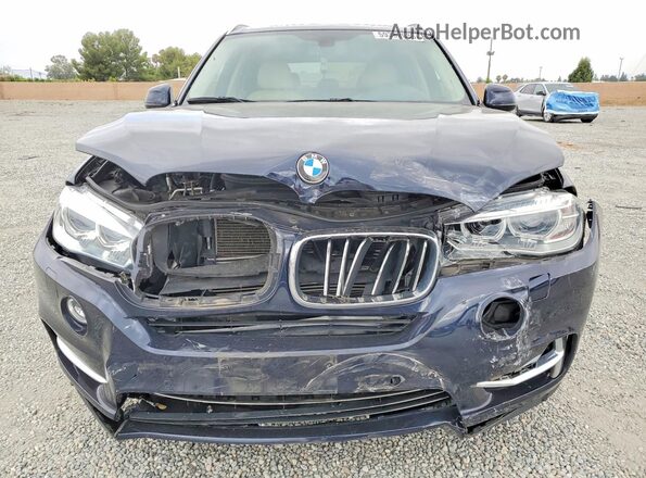 5UXKT0C5XG0S76735 2016 BMW X5 Blue Вид спереду