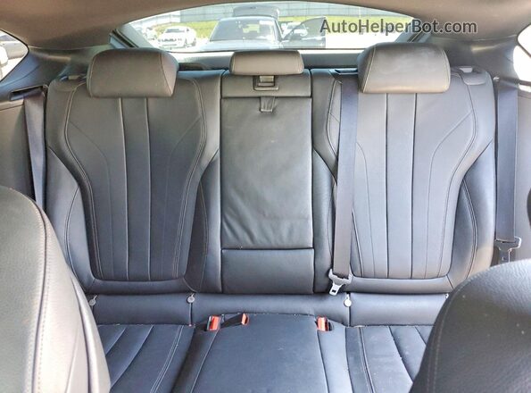 5UXKU0C36H0G68949 2017 BMW X6 Silver Հետևի նստատեղերի տեսք