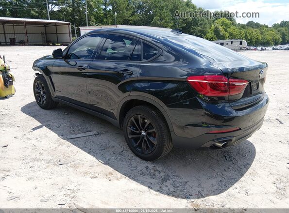 5UXKU0C37H0G68166 2017 BMW X6 Black Задня ліва чверть