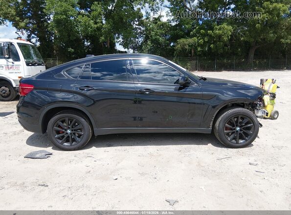 5UXKU0C37H0G68166 2017 BMW X6 Black Панорамний вид салону 360°