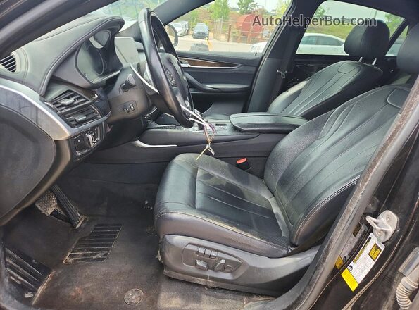 5UXKU0C52J0G69717 2018 BMW X6 Turquoise Սալոնի դիմացի տեսք