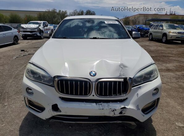 5UXKU0C53K0H98843 2019 BMW X6 Белый Вид спереди