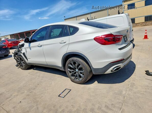 5UXKU0C53K0H98955 2019 BMW X6 White Rear left