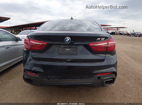 5UXKU0C54J0G80489 2018 BMW X6 Dark Blue 