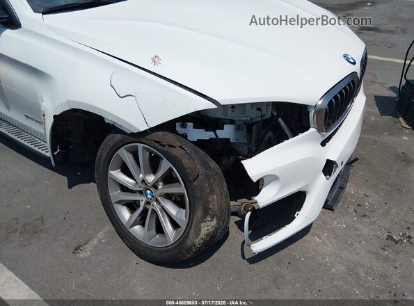 5UXKU0C5XG0F92393 2016 BMW X6 White Вид спереду