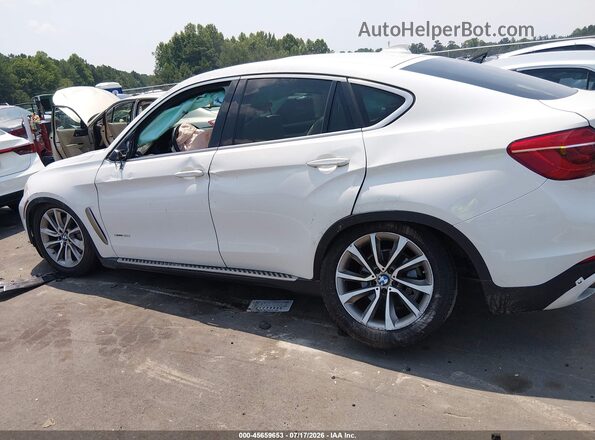 5UXKU0C5XG0F92393 2016 BMW X6 White Панорамний вид салону 360°