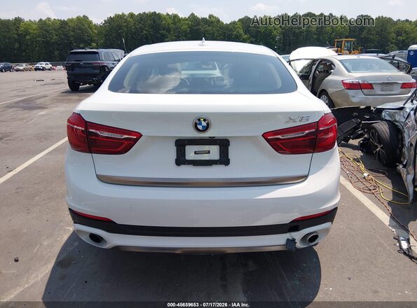 5UXKU0C5XG0F92393 2016 BMW X6 White 