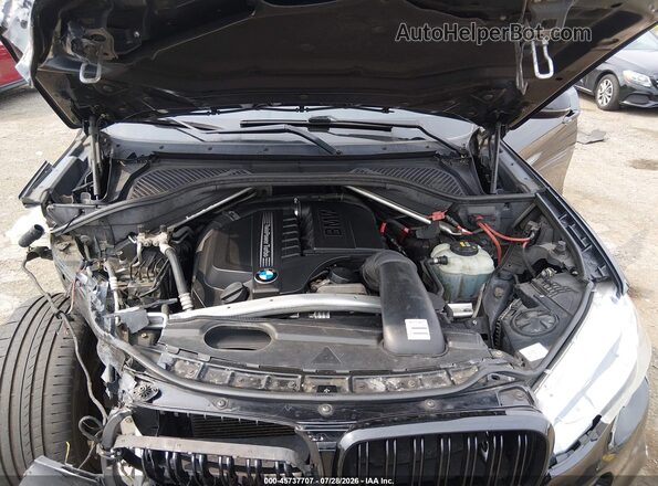 5UXKU0C5XG0F93415 2016 BMW X6 Black Вид ззаду