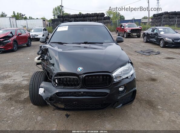 5UXKU0C5XG0F93415 2016 BMW X6 Black Вид щитка приладів