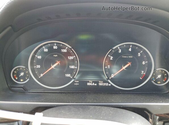 5UXKU2C33H0X46953 2017 BMW X6 Red Vista del cuadro de instrumentos