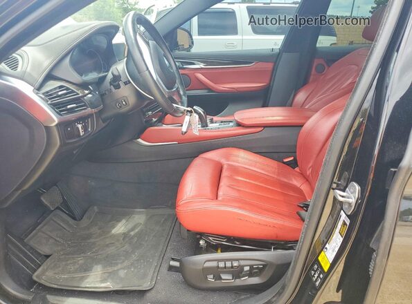 5UXKU2C36H0X47854 2017 BMW X6 Black Սալոնի դիմացի տեսք