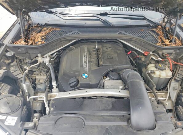 5UXKU2C36H0X47854 2017 BMW X6 Black Սալոնի հետևի տեսք