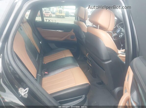5UXKU2C50H0N85205 2017 BMW X6 Black Вид наклейки з VIN-кодом