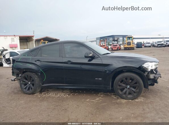 5UXKU2C50H0N85205 2017 BMW X6 Black Панорамний вид салону 360°