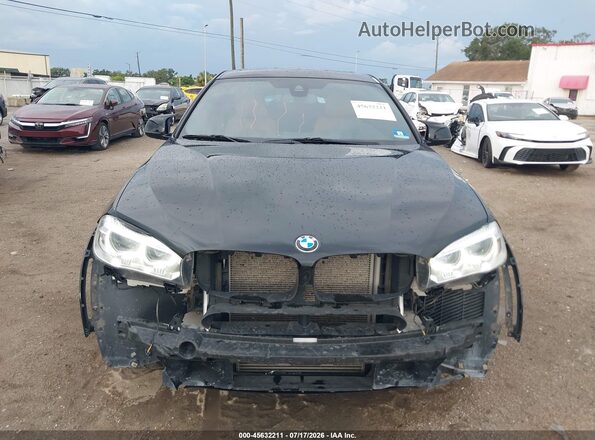 5UXKU2C50H0N85205 2017 BMW X6 Black Вид задньої частини салону