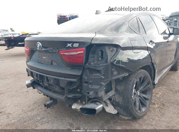 5UXKU2C50H0N85205 2017 BMW X6 Black 