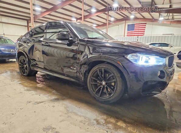 5UXKU2C50J0X51616 2018 BMW X6 Black Front right