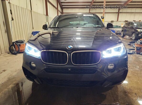 5UXKU2C50J0X51616 2018 BMW X6 Black Front view