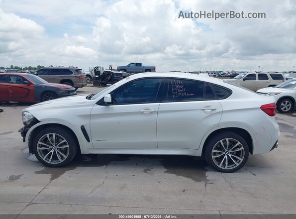 5UXKU2C51G0N82649 2016 BMW X6 White 