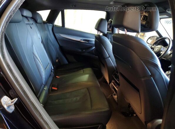 5UXKU2C52G0N79114 2016 BMW X6 Blue Rear interior view
