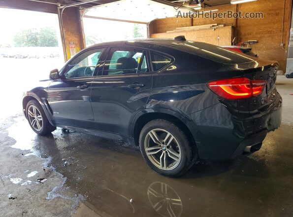 5UXKU2C52G0N79114 2016 BMW X6 Blue Rear left