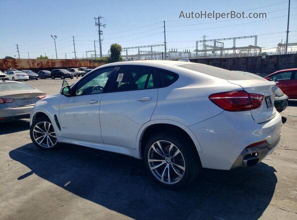 5UXKU2C52G0N79291 2016 BMW X6 White Задня ліва чверть