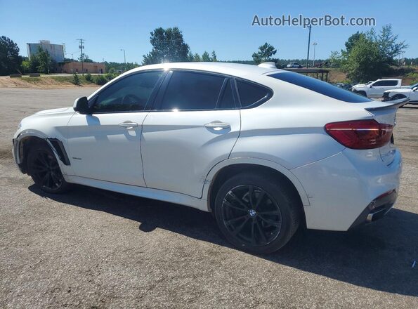 5UXKU2C52G0N80344 2016 BMW X6 White Задня ліва чверть