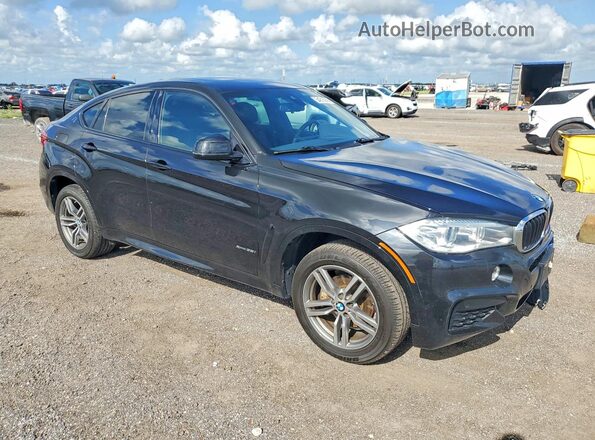 5UXKU2C53G0N80210 2016 BMW X6 Black Առջևի աջ