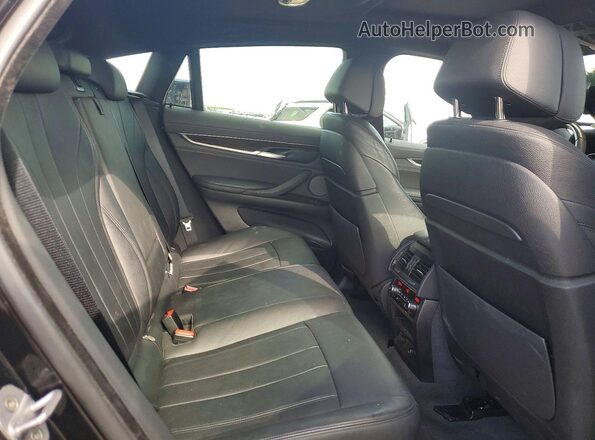 5UXKU2C53G0N80210 2016 BMW X6 Black Սալոնի հետևի տեսք