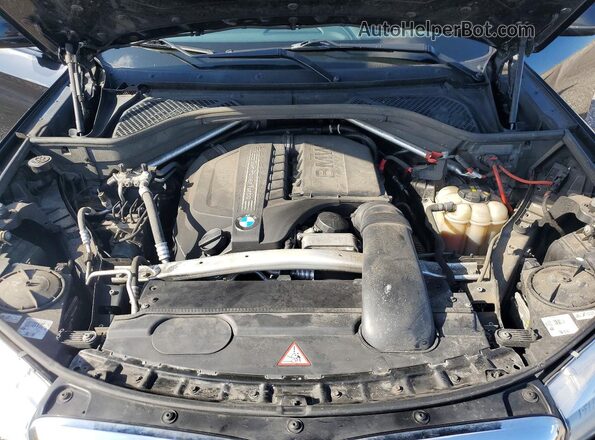 5UXKU2C53G0N80210 2016 BMW X6 Black Շարժիչի բաժամունքի տեսք