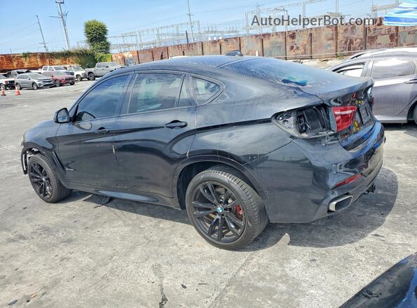 5UXKU2C53G0N82054 2016 BMW X6 Black Trasero izquierdo
