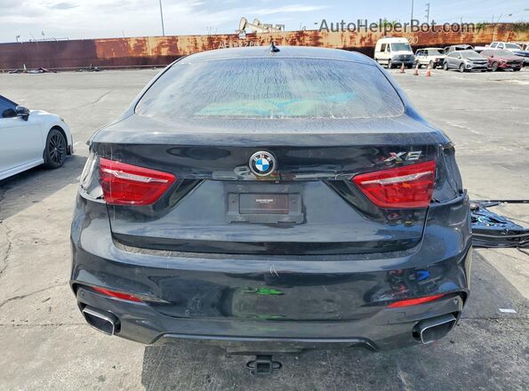 5UXKU2C53G0N82054 2016 BMW X6 Black Vista trasera