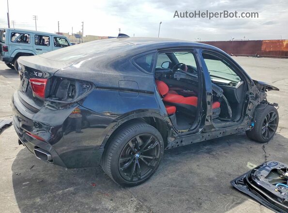 5UXKU2C53G0N82054 2016 BMW X6 Black Trasero derecho