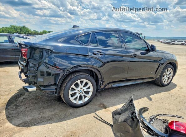 5UXKU2C53J0X49259 2018 BMW X6 Black უკანა მარჯვენა