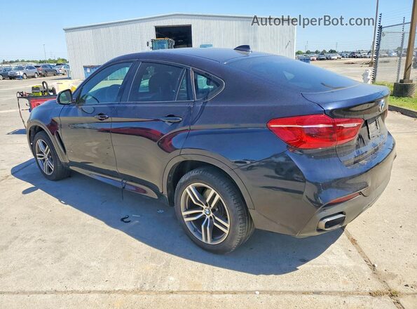 5UXKU2C55G0N80449 2016 BMW X6 Black უკანა მარცხენა