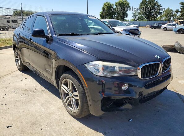 5UXKU2C55G0N80449 2016 BMW X6 Black წინა მარჯვენა