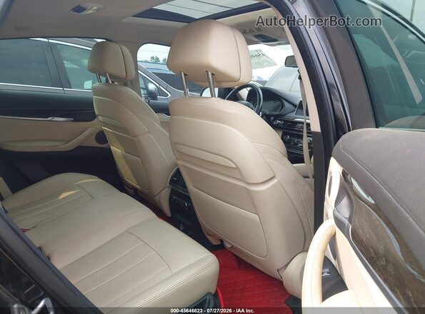 5UXKU2C58G0N79392 2016 BMW X6 Black VIN կոդի պիտակի տեսք