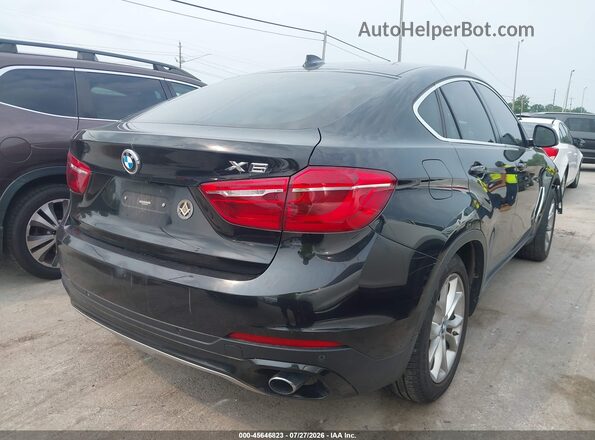 5UXKU2C58G0N79392 2016 BMW X6 Black Հետևի աջ