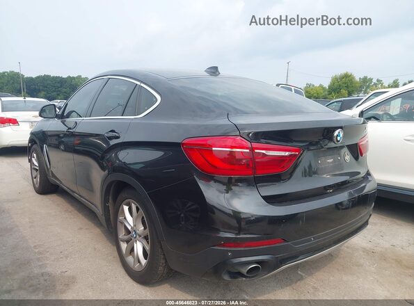 5UXKU2C58G0N79392 2016 BMW X6 Black Հետևի ձախ