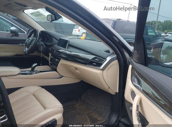 5UXKU2C58G0N79392 2016 BMW X6 Black Սալոնի դիմացի տեսք