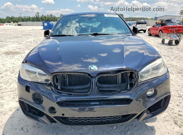 5UXKU2C58G0N79585 2016 BMW X6 Black Vista frontal