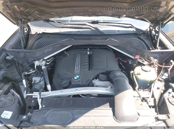 5UXKU2C58G0N82535 2016 BMW X6 Black Вид ззаду