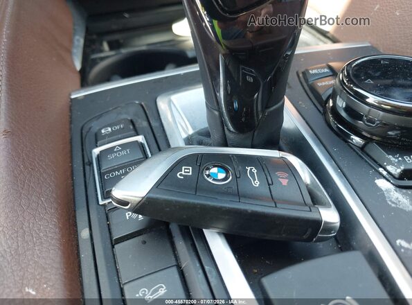 5UXKU2C58G0N82535 2016 BMW X6 Black Вид панелі приладів